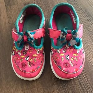 Skechers go walk toddler girl shoes size 8